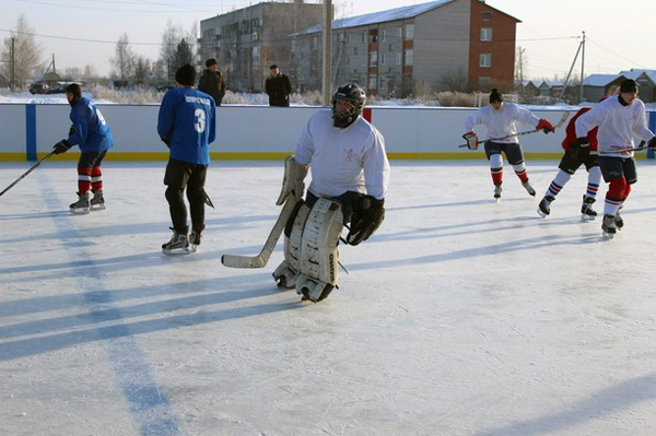 Хоккейный корт в п.Ишня - Формат-спорт