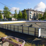 Хоккейная коробка в Архангельске