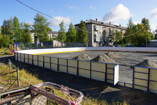 Хоккейная коробка в Архангельске - Формат-спорт